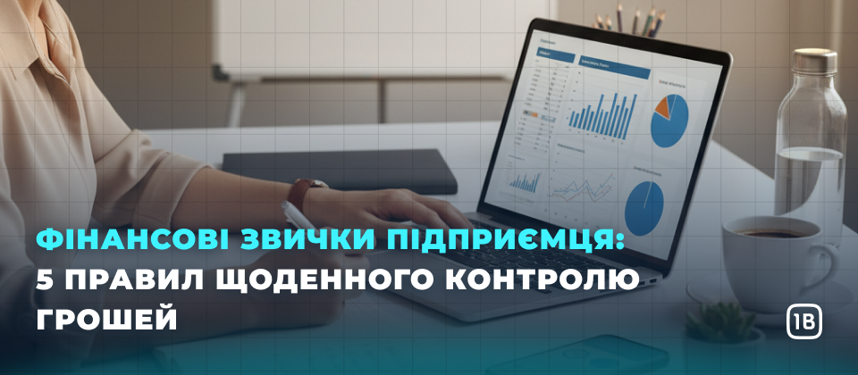 Фінансові звички підприємця: 5 правил щоденного контролю грошей