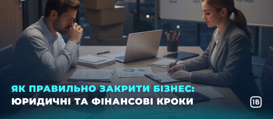 Як правильно закрити бізнес: юридичні та фінансові кроки